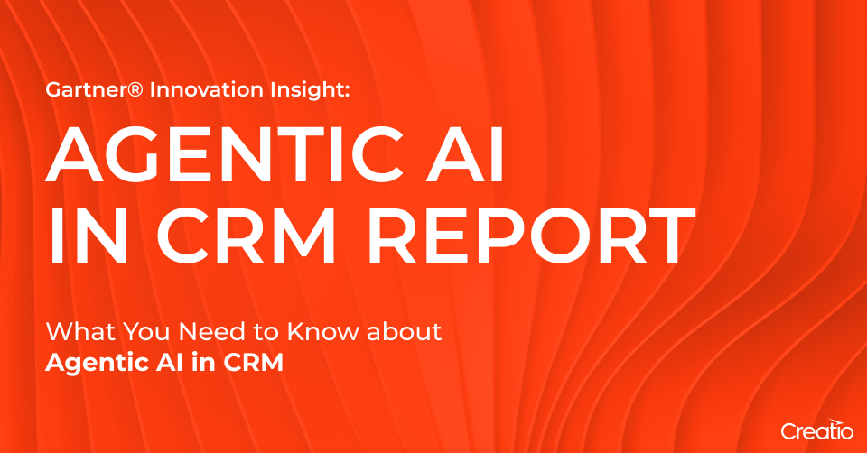 Agentic AI in CRM: official Gartner report