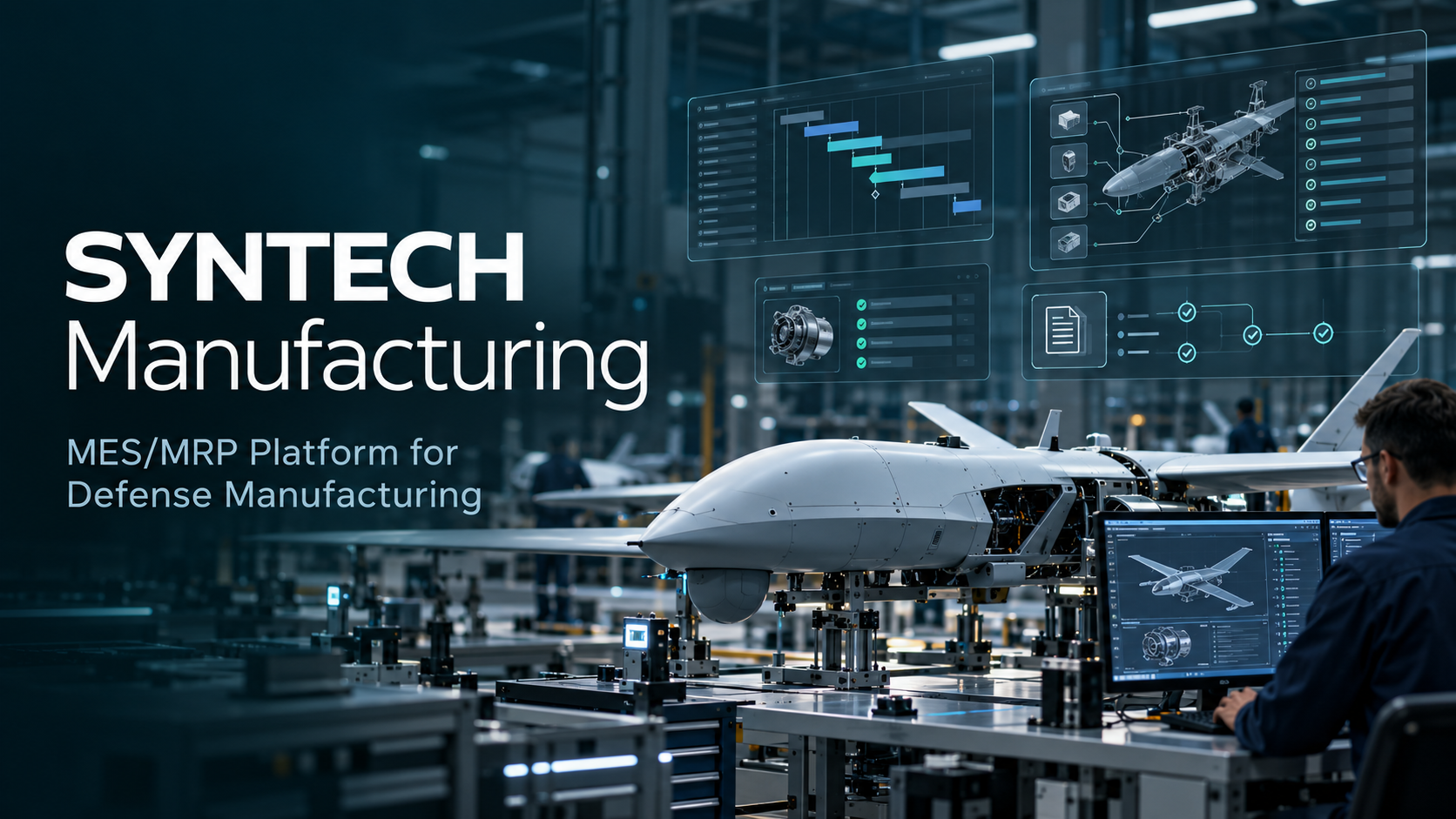 SYNTECH Manufacturing - MES/MRP system for defense production